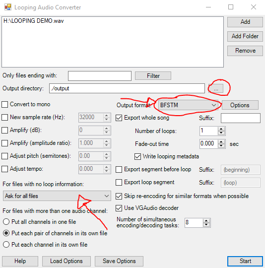 File:File open in Looping Audio Converter.png